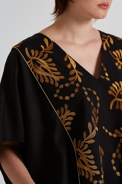 Комбинированная легкая летняя блуза