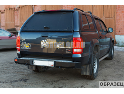 Задний силовой бампер серии Трофи на Volkswagen Amarok I 2010-2016 (03.135.11)