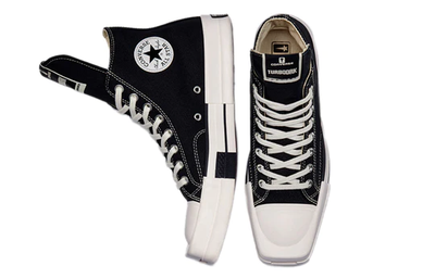 Мужские высокие кеды с квадратным носом Converse Rick Owens DRKSHDW DRKSTAR 172344C