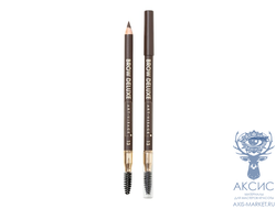 Art-Visage  Карандаш для бровей пудровый BROW DELUXE 13 темно-коричневый