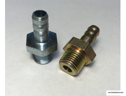 Штуцер с наружней резьбой М16 под шланг 10мм