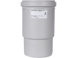 Компенсационный патрубок STOUT, учетверенной длины D 110 бесшумный (Арт. SKB-0019-000110)