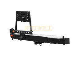 Задний силовой бампер серии Трофи на NISSAN NP300 2010-2015 (03.404.03)