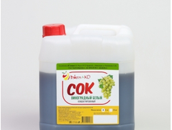 Сок концентрированный Виноград белый Djemka 5 кг (канистра)