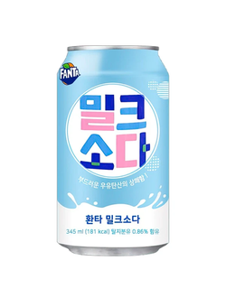 Газированный напиток Fanta Милк  345мл (24) Южная Корея