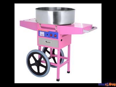 Аппарат для производства сахарной ваты на тележке Hurakan HKN-C2-T