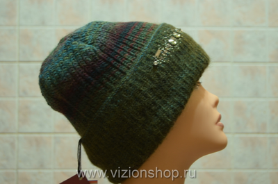 двусторонняя шапка Визио италия женская