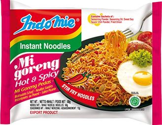 Жареная Лапша Острая INDOMIE HOT SPICY 79гр (40)