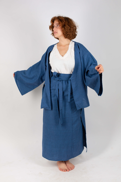 Костюм кимоно с юбкой "Центр Души"