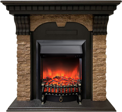 Электрокамин Дублин BL M4 с очагом Fobos