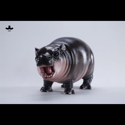 Большой бегемотик Му Денг - Коллекционная ФИГУРКА 1/6 MooDeng Plus Static Animal Model (JXK285) - JXK
