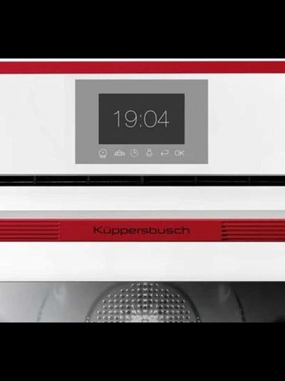 Компактный духовой шкаф с паром Kuppersbusch CBD 6550.0 W8 Hot Chili