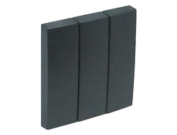 Efapel 90661 TIS Клавиша для трехклавишного выключателя, серая