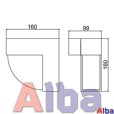Светильник садово-парковый Геометрия w2104 настенный