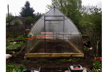 Теплицы и сотовый поликарбонат в Перми от Ариком
