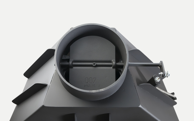 Каминная топка Альфа 800 К с контргрузом, Экокамин (Россия)