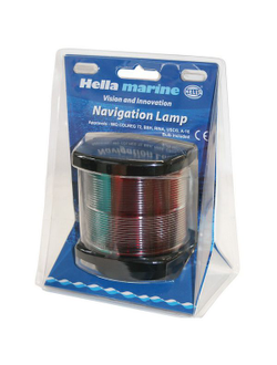 Комбинированный огонь красный/зелёный Hella Marine NaviLED 2 NM 2LT 002 984-315 12В 112,5°+112,5° для судов до 20м