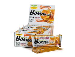 (BombBar) протеиновый батончик - (60 гр) - (грецкий орех с медом)