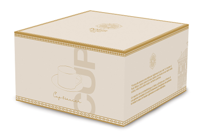 Набор кофейных пар, 80 мл, 2 пары