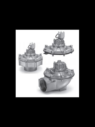 2/2 клапан для очистки рукавных фильтров VXF2