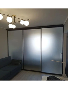 перегородка матовое стекло