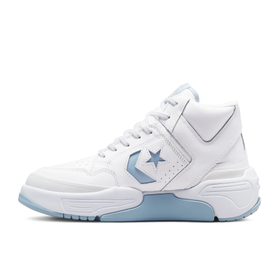 белые кроссовки конверс кожаные