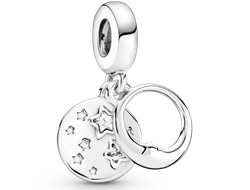 Шарм-подвеска Спящий месяц и звезды Артикул: 799242C01