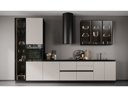 Композиция модульной кухни Авеню монолит глоу