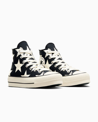 Converse Chuck Taylor All Star Lift Platform Large Stars