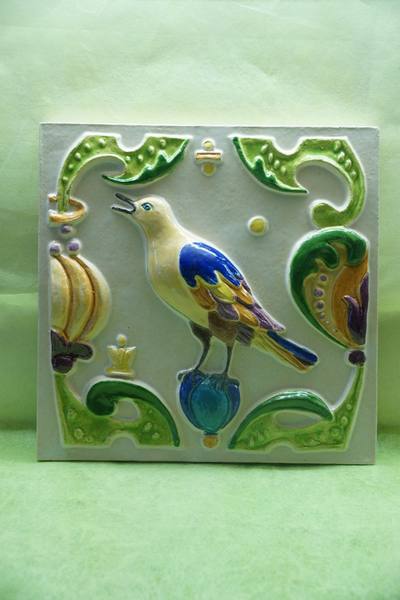 Соловей свободы (фасадный изразец)