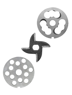 Комплект ножей и решеток для крупного измельчения к мясорубке МИМ 80