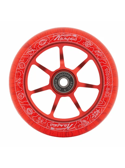 Колесо Комета 110 mm Старт (красный с блестками/красн)