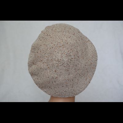 Осенний берет на осень - весну - лето Vizio Италия 6607 ореховый