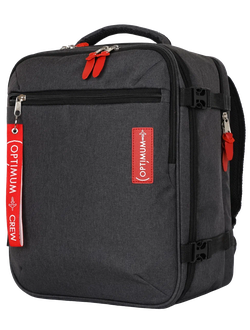 Рюкзак Сумка Чемодан ручная кладь 40x30x20 Optimum Wizz Air Light, темно-серый