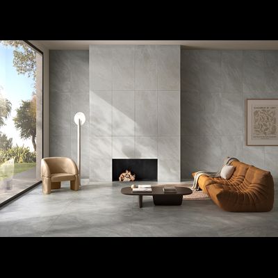 SlateStone, 60х120 см, керамогранит, Серый Матовый R10B Ректификат, K958016R