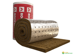 Мат прошивной ROCKWOOL ALU1 WIRED MAT 105 4000x1000x50 мм, EI 150 мин