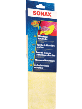Салфетка для ухода за авто (влагопоглощающая ) &quot;SONAX SyntheticMicrofibre Leather&quot;