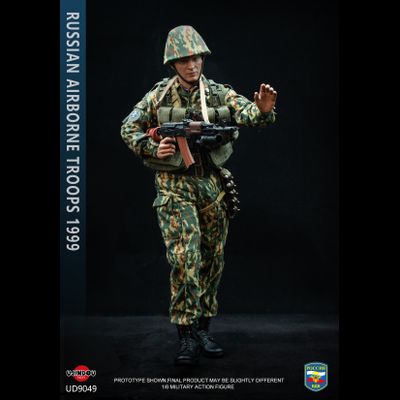Российский десантник ВДВ в Югославии 1999 г - Коллекционная ФИГУРА 1/6 Russian Airborne Troops 1999 (UD9049) - UJINDOU
