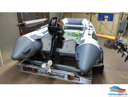 Тент на лодку Polar Bird модель PB-360M New Merlin (Кречет) пол-стеклокомпозит