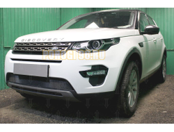 Защита радиатора Land Rover Discovery Sport 2014- black