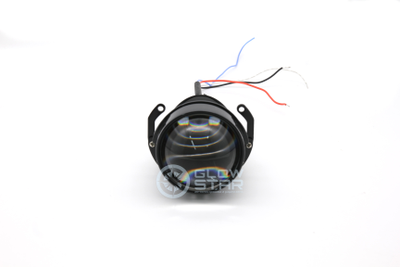 Светодиодные билед модули Aozoom A5+ Bi-Led 2020, 2.5 дюйма, 35w, 9-16v, крепление гайкой или на шпильки, драйвер встроенный (комплект, 2шт)