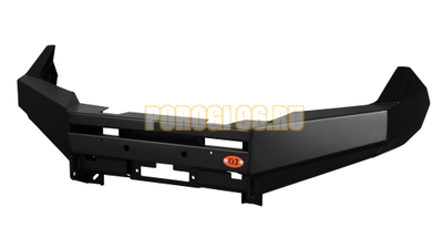 Передний силовой бампер серии Туризм на Nissan Navara III (D40 STX) 2010-2015 (02.049.01)