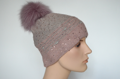 Визио шапка с помпоном 5117
