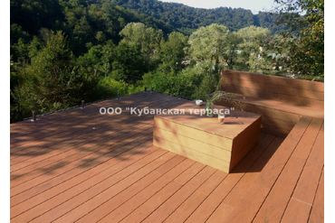 Терраса из ДПК Bruggan