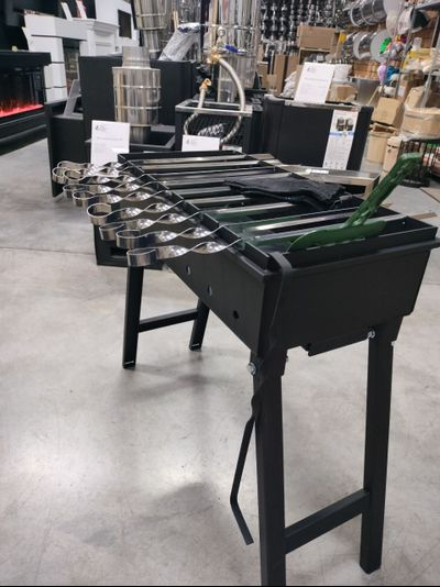 Мангал СамЖарыч 9 складной для дачи 3 мм