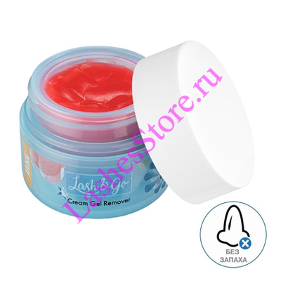 Крем-Гель ремувер цветной Lash&Go "JANE" «БЕЗ ОТДУШКИ» (13 г)
