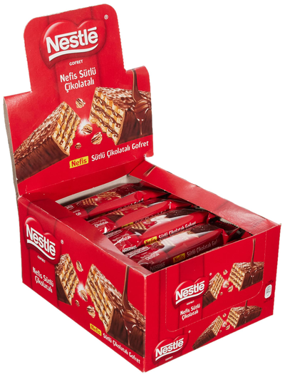 Вафельный батончик Nestle из Турции