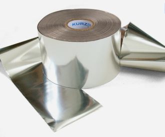 Фольга для горячего тиснения (Серебристый глянец) KURZ ALUFIN Metalite