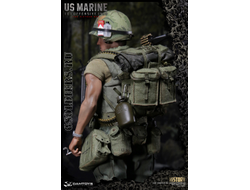 Американский морской пехотинец во вьетнаме - КОЛЛЕКЦИОННАЯ ФИГУРКА 1/6 HISTORY SERIES U.S. MARINE (TET OFFENSIVE, 1968) - VIETNAM WAR (DAM 78038) - DAMTOYS