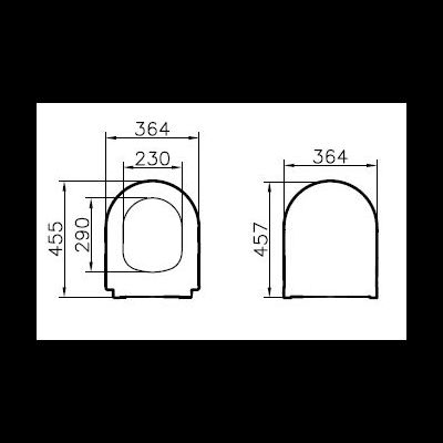 Универсальное тонкое сиденье, круглое, дюропласт, с микролифтом, металлические петли, VitrA UNIVERSAL, 110-003-019